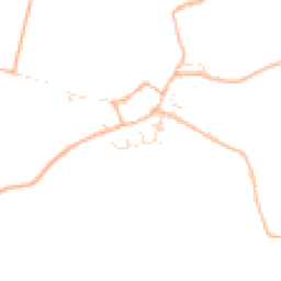 Daytime road noise heatmap for EX33 1QF