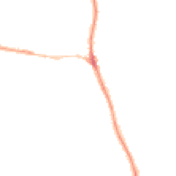 Night-time road noise heatmap for EX33 2AA