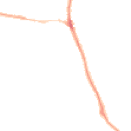 Night-time road noise heatmap for EX33 2AN