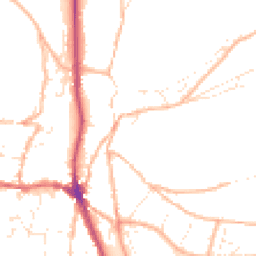 Daytime road noise heatmap for EX33 2HY