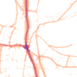 Daytime road noise heatmap for EX33 2LB