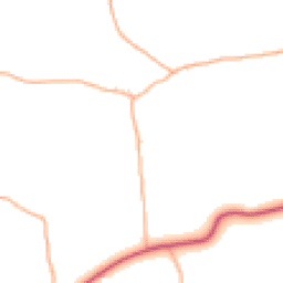 Daytime road noise heatmap for EX37 9AQ