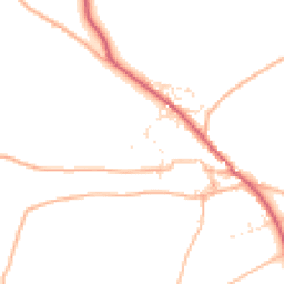 Daytime road noise heatmap for EX37 9DS