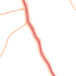 Daytime road noise heatmap for EX37 9DZ