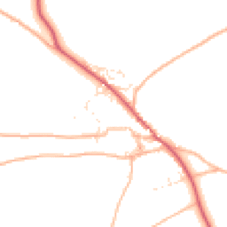Daytime road noise heatmap for EX37 9FD