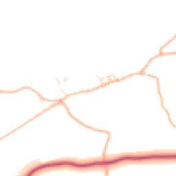 Daytime road noise heatmap for EX37 9PR
