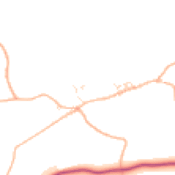 Daytime road noise heatmap for EX37 9QE