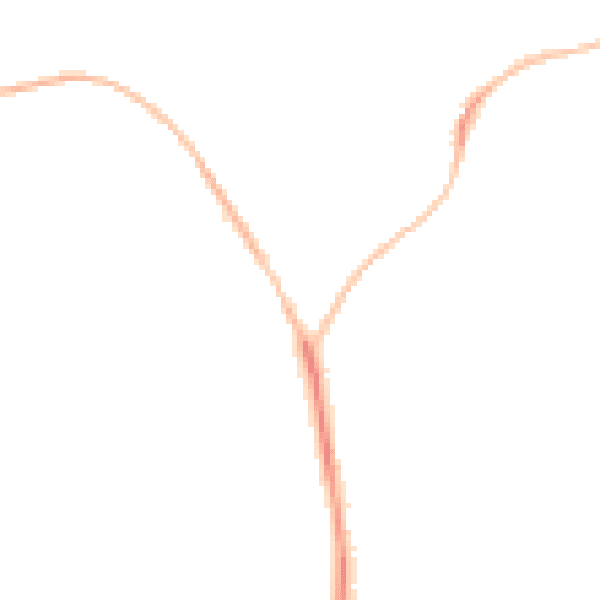 Night-time road noise heatmap for EX39 1AL