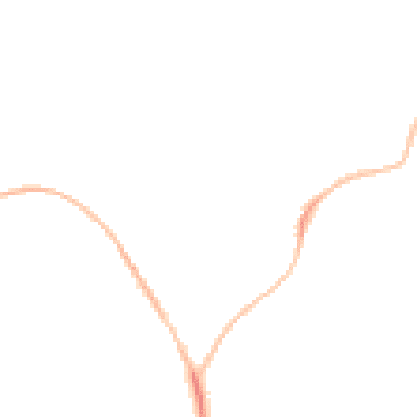 Night-time road noise heatmap for EX39 1AR