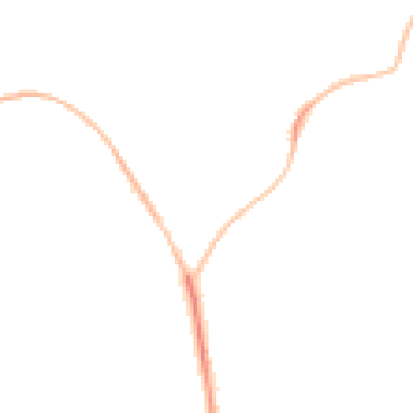 Night-time road noise heatmap for EX39 1AS