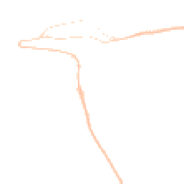 Night-time road noise heatmap for EX39 1BL