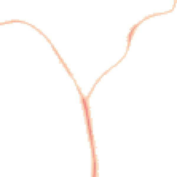Night-time road noise heatmap for EX39 1BN