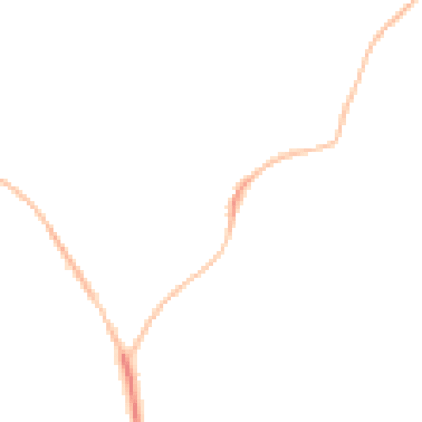 Night-time road noise heatmap for EX39 1BX