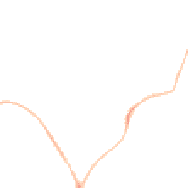 Night-time road noise heatmap for EX39 1SN