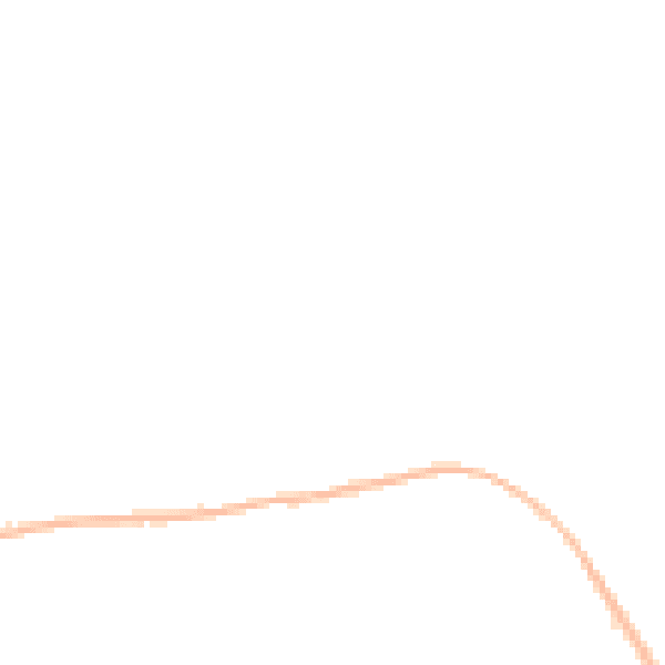 Night-time road noise heatmap for EX39 1WF