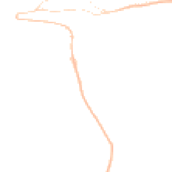 Night-time road noise heatmap for EX39 3FD