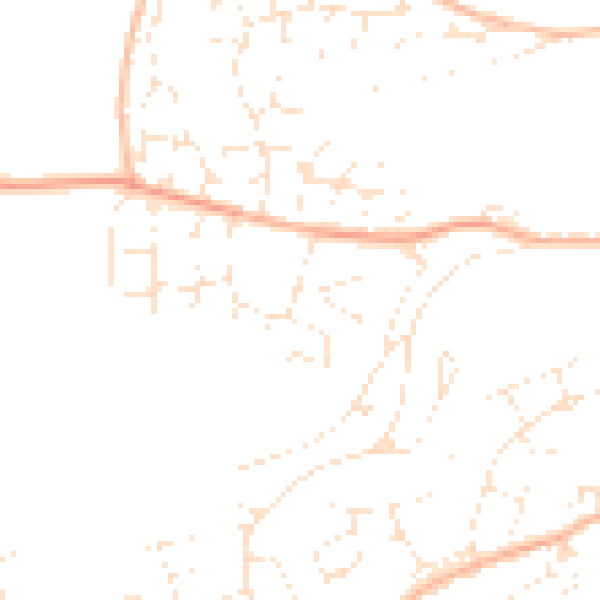 Daytime road noise heatmap for EX39 3TA
