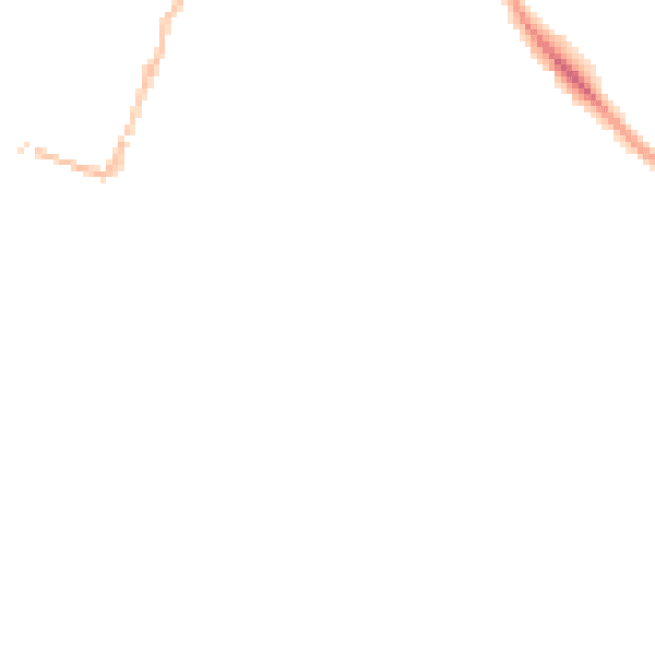 Night-time road noise heatmap for EX39 4BL