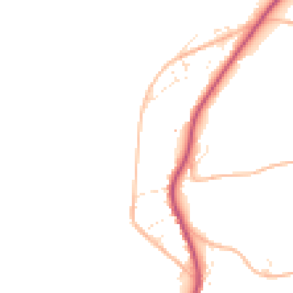 Daytime road noise heatmap for EX39 4JL