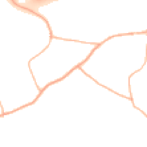 Daytime road noise heatmap for EX39 4NY