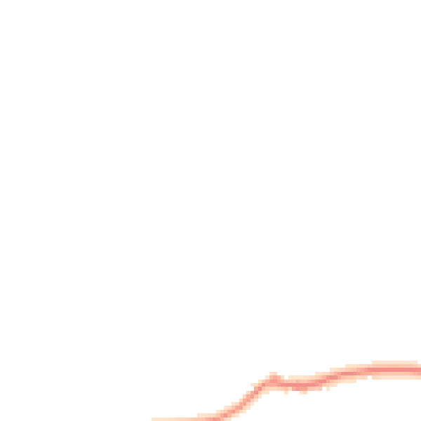 Night-time road noise heatmap for EX39 5EA