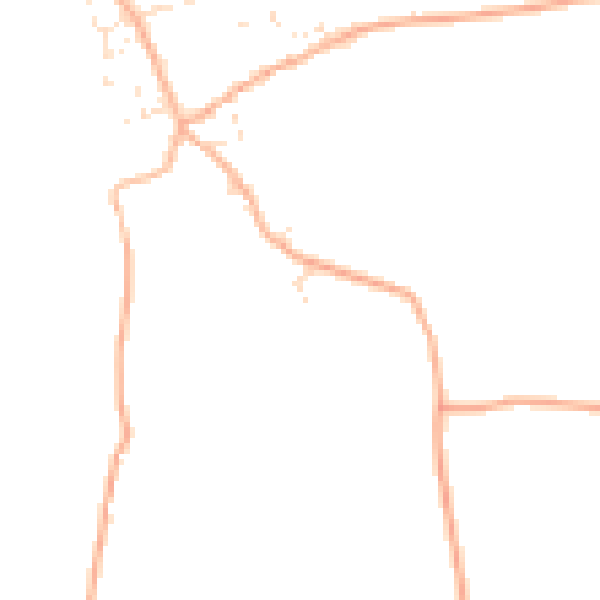 Daytime road noise heatmap for EX39 5EY