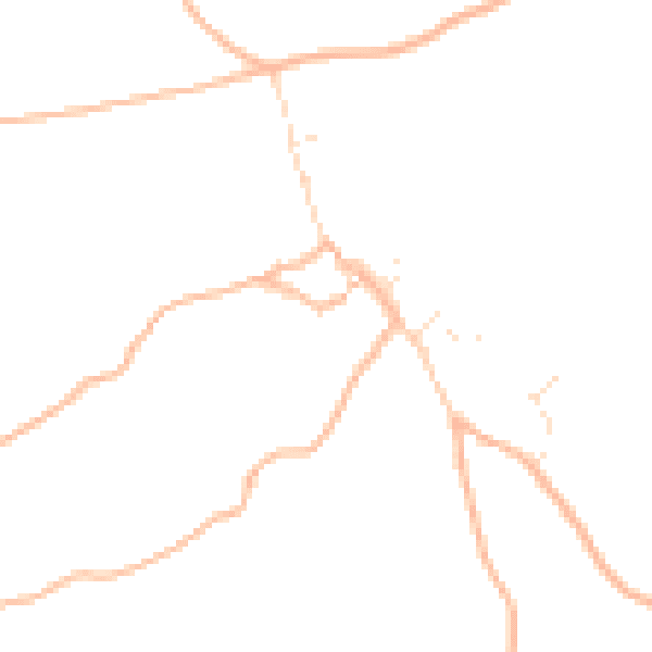 Daytime road noise heatmap for EX39 5LL