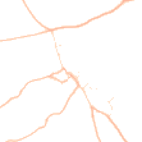 Daytime road noise heatmap for EX39 5LP