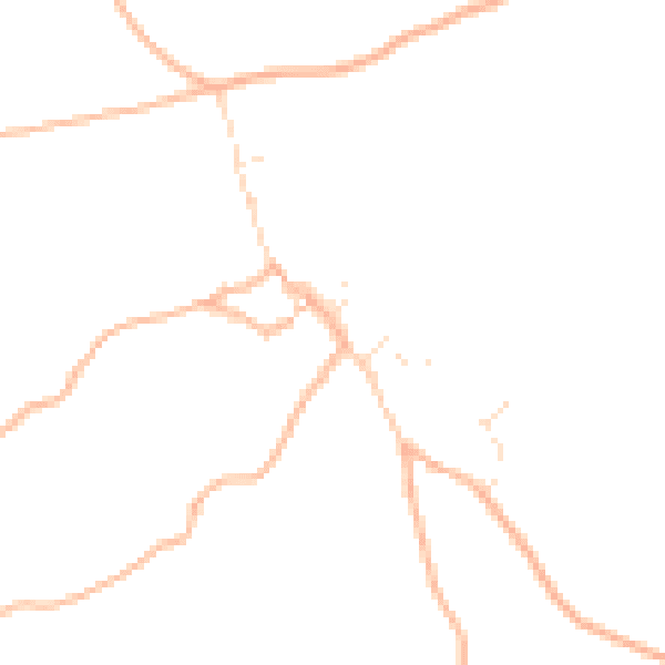 Daytime road noise heatmap for EX39 5LR