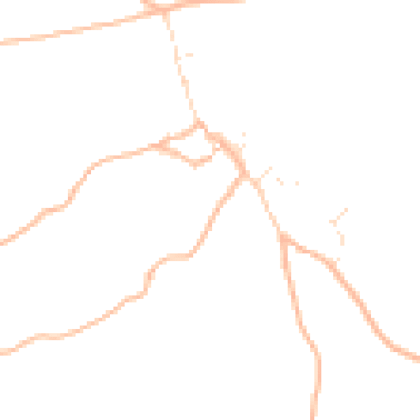 Daytime road noise heatmap for EX39 5LT