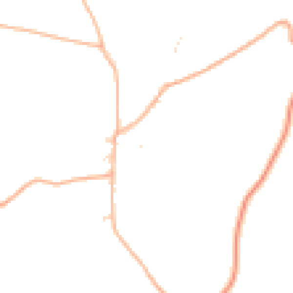 Daytime road noise heatmap for EX39 5NZ