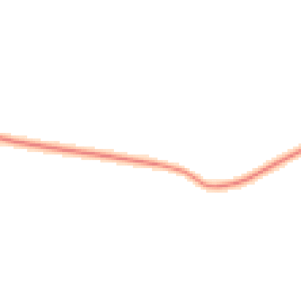 Night-time road noise heatmap for EX39 5RX