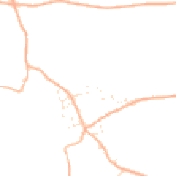 Daytime road noise heatmap for EX39 5SP