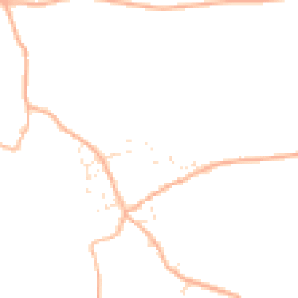 Daytime road noise heatmap for EX39 5SR