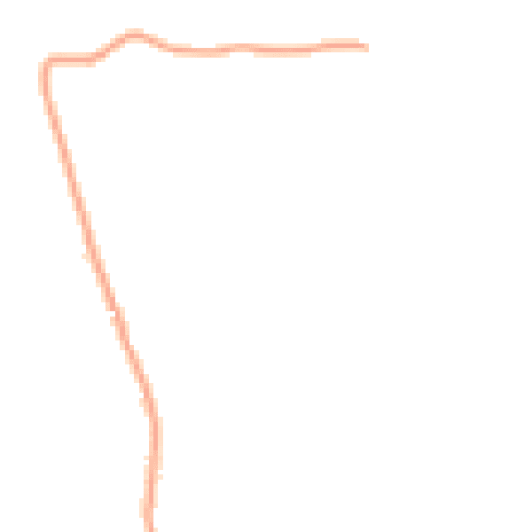 Night-time road noise heatmap for EX39 5SU