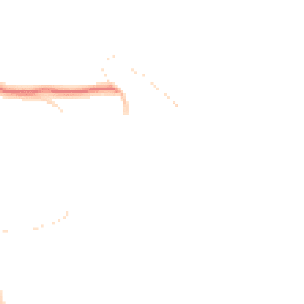 Daytime road noise heatmap for EX39 5TH