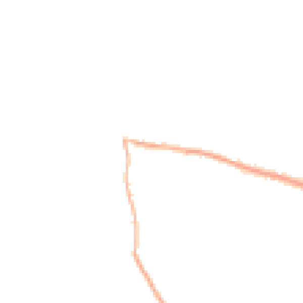 Night-time road noise heatmap for EX39 6AA