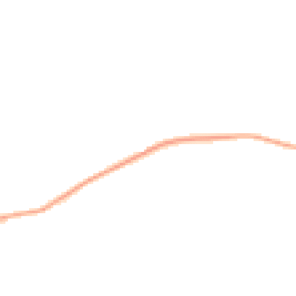 Night-time road noise heatmap for EX39 6AL