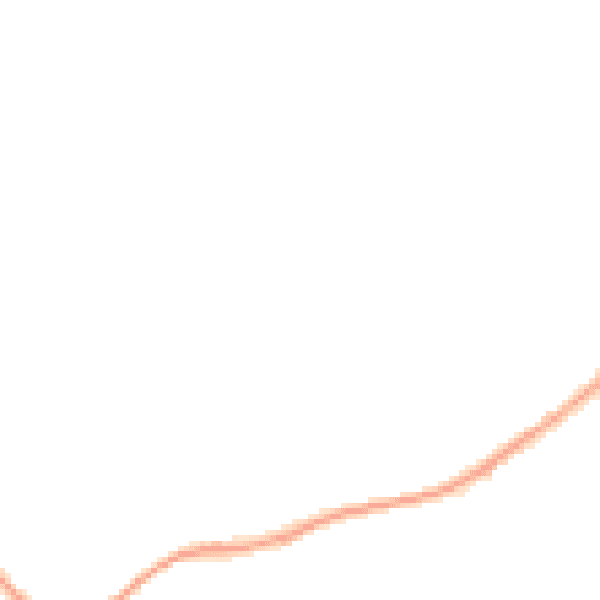 Night-time road noise heatmap for EX4 1NE
