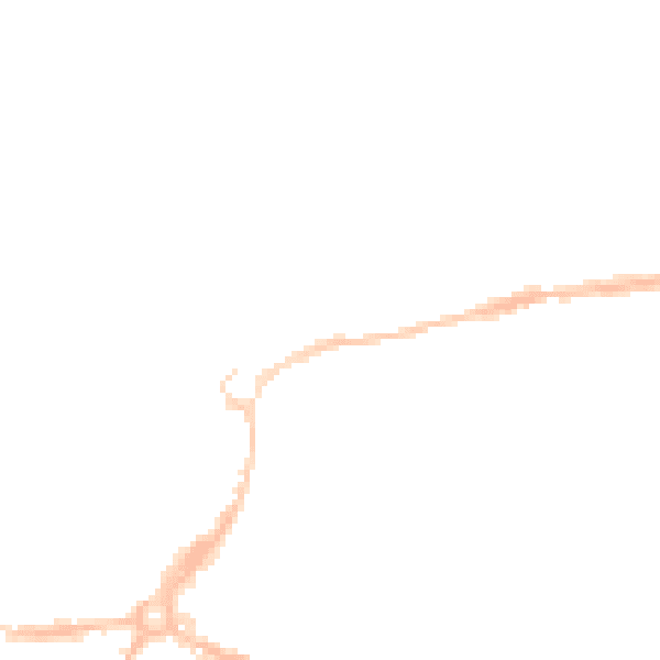 Night-time road noise heatmap for EX4 6SP
