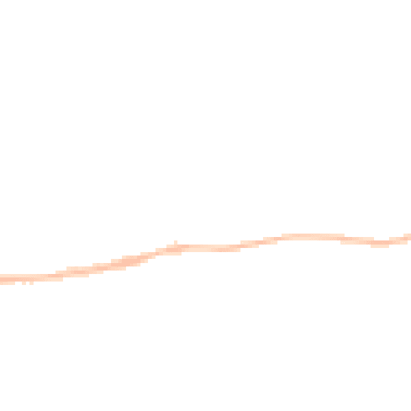 Night-time road noise heatmap for EX4 8BD