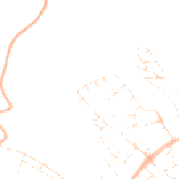 Daytime road noise heatmap for EX4 9EJ