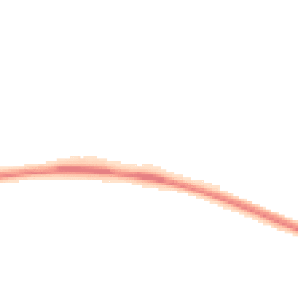 Night-time road noise heatmap for EX6 6DE