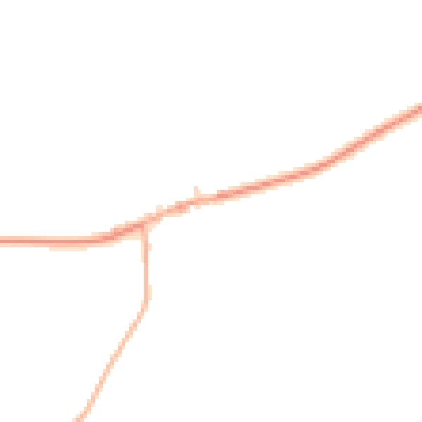 Daytime road noise heatmap for EX6 6NY