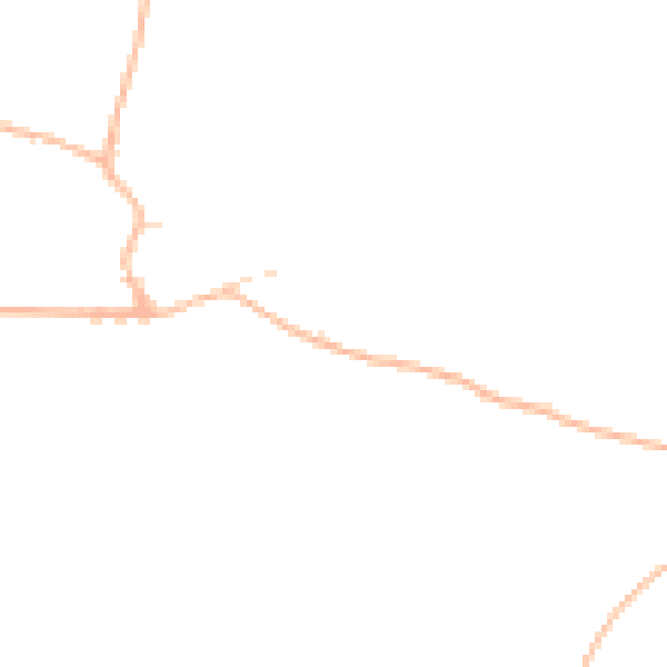 Daytime road noise heatmap for EX6 6PN