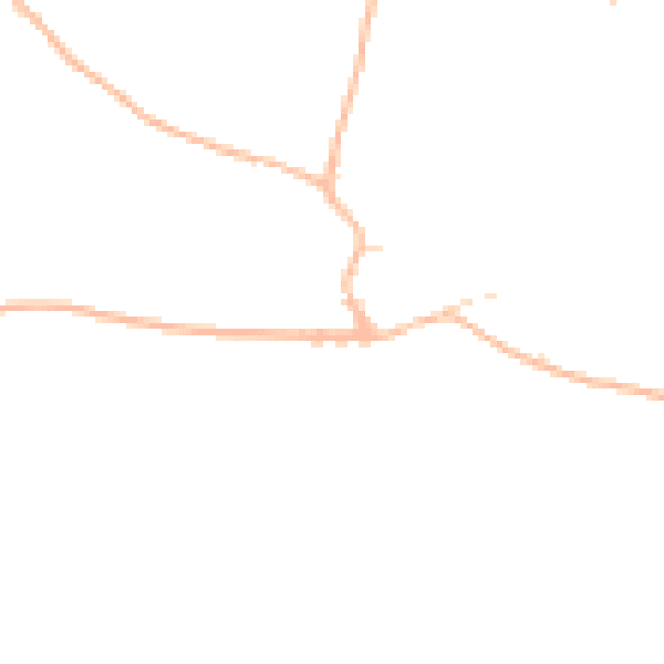 Daytime road noise heatmap for EX6 6QW