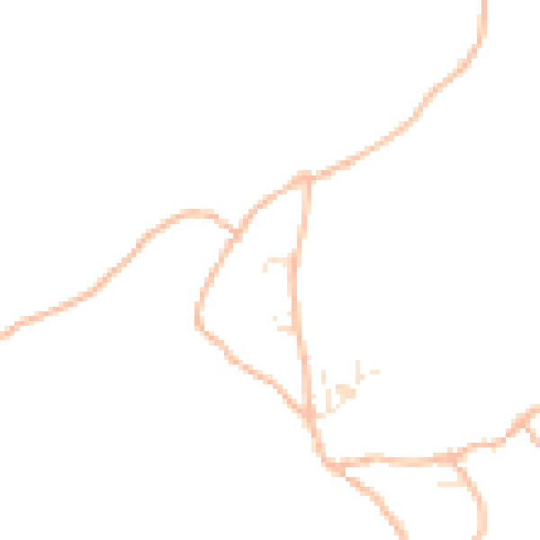 Daytime road noise heatmap for EX6 7AS
