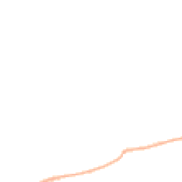 Night-time road noise heatmap for EX6 7DB