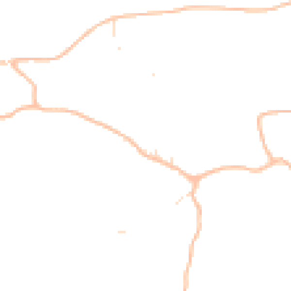 Daytime road noise heatmap for EX6 7PD