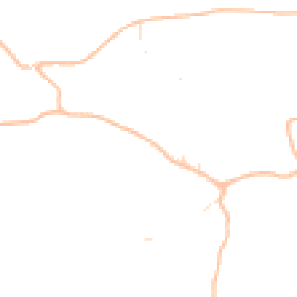Daytime road noise heatmap for EX6 7PR